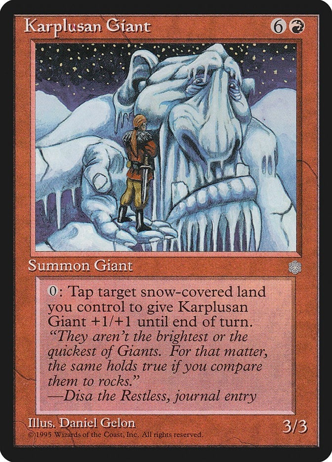 Image for Karplusan Giant - Magic: The Gathering