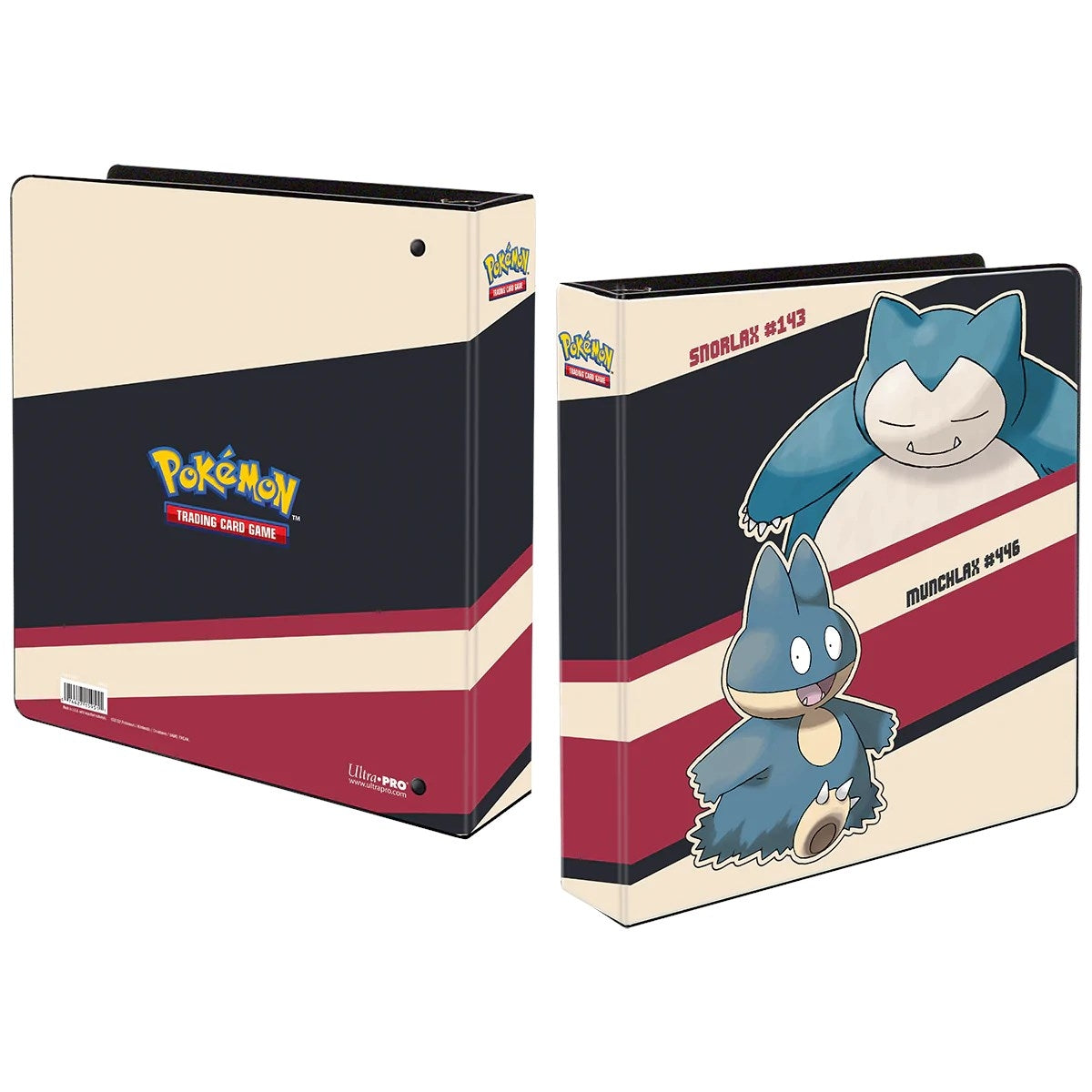 2" Binder for Pokemon - Snorlax and Munchlax