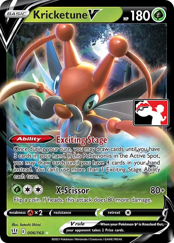 Image for Kricketune V (006/163) - Pokemon