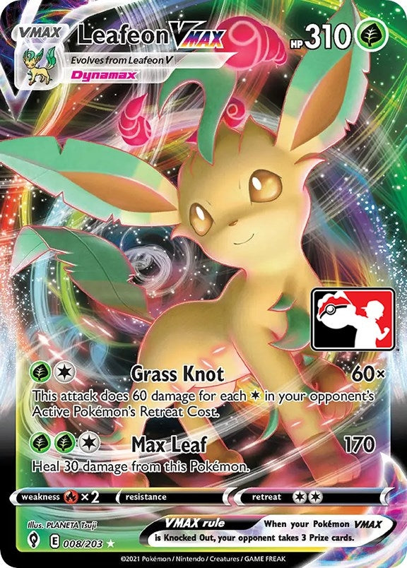 Image for Leafeon VMAX (008/203) - Pokemon
