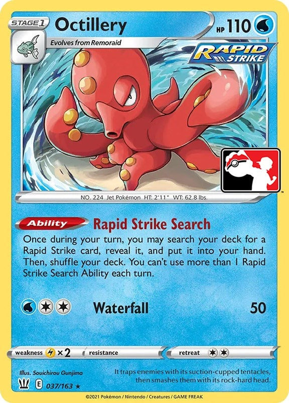 Image for Octillery (037/163) - Pokemon