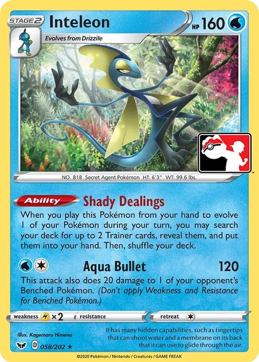 Image for Inteleon (058) (058/202) - Pokemon