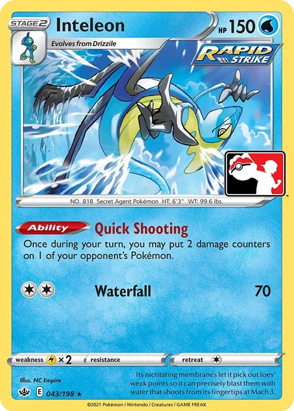 Image for Inteleon (43) (043/198) - Pokemon
