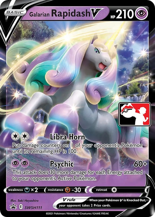 Image for Galarian Rapidash V (SWSH111) - Pokemon