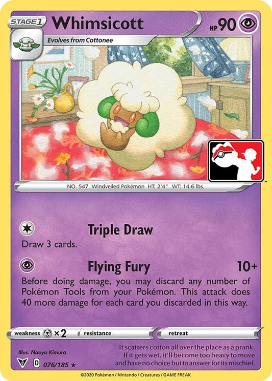 Image for Whimsicott (076/185) - Pokemon