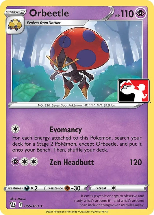 Image for Orbeetle (065/163) - Pokemon