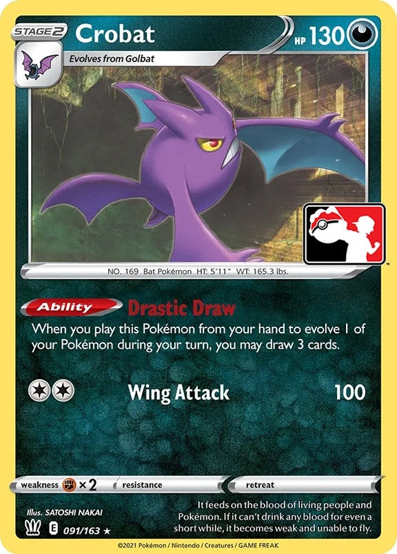 Image for Crobat (091/163) - Pokemon