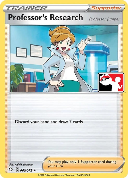 Image for Professor's Research (Professor Juniper) (060/072) - Pokemon