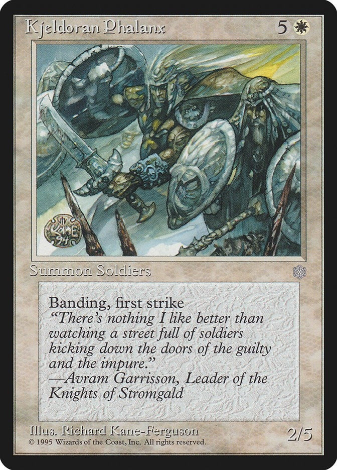 Image for Kjeldoran Phalanx - Magic: The Gathering