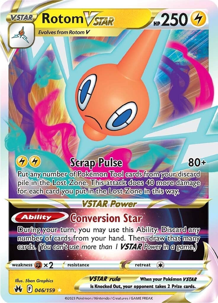 Image for Rotom VSTAR (046/159) - Pokemon