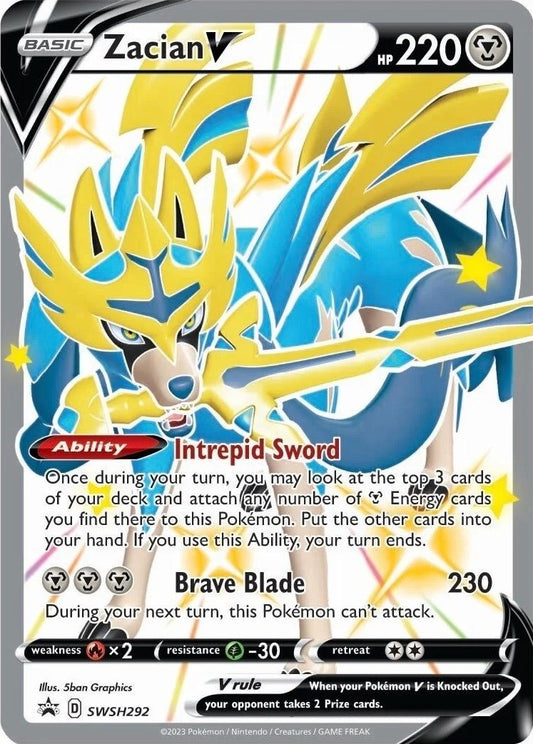Image for Zacian V (Shiny) - SWSH292 (SWSH292) - Pokemon