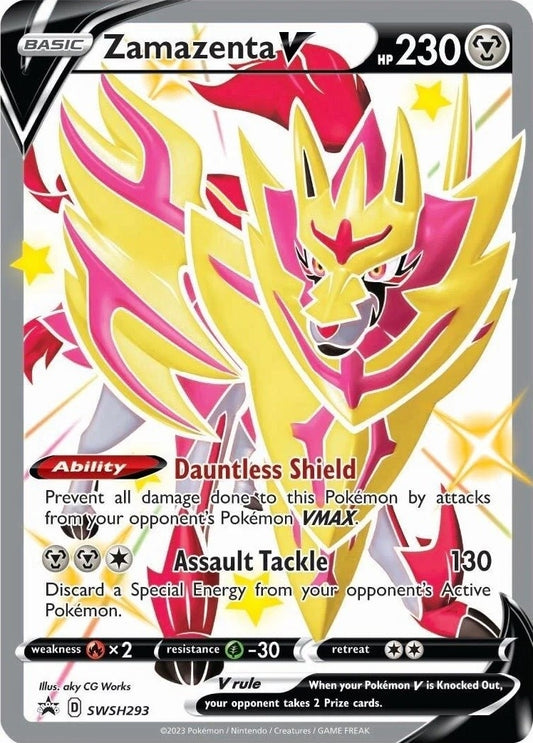 Image for Zamazenta V (Shiny) - SWSH293 (SWSH293) - Pokemon