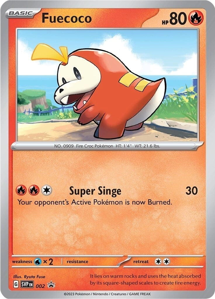 Image for Fuecoco - 002 (002) - Pokemon