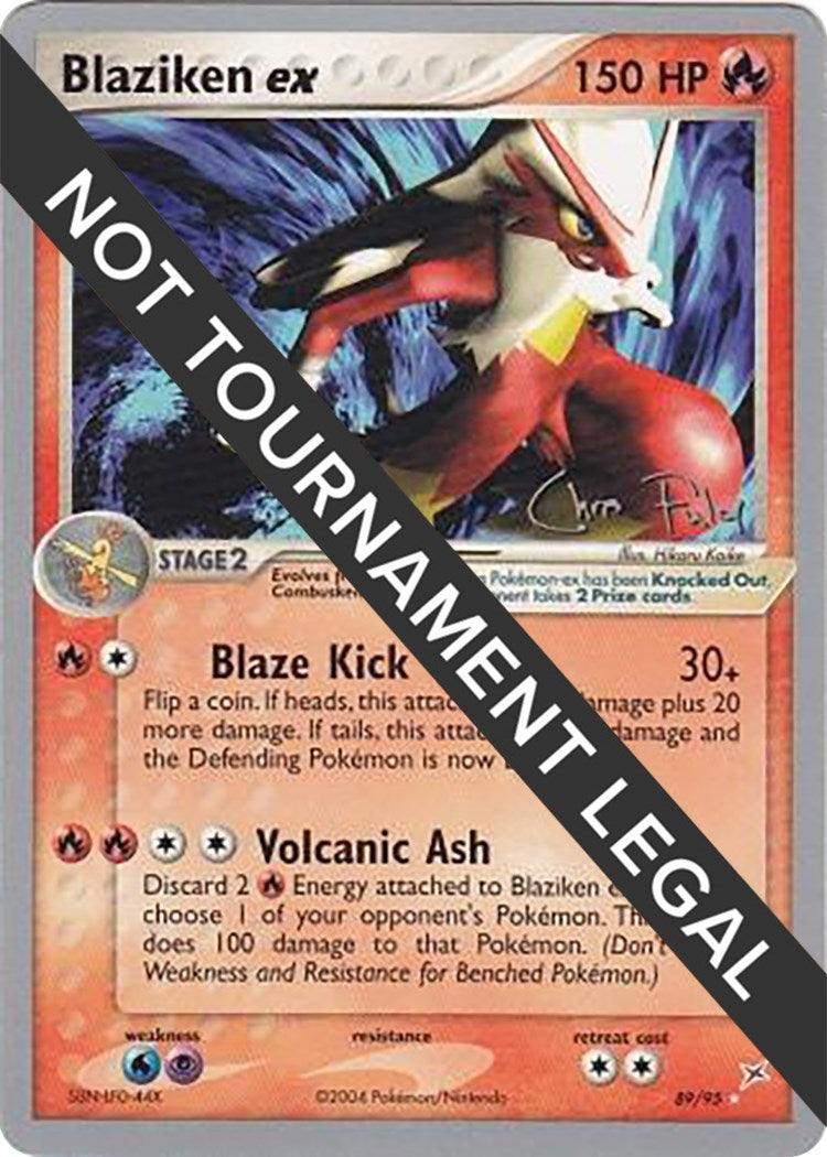 Image for Blaziken ex - 2004 (Chris Fulop) (89/95) - Pokemon