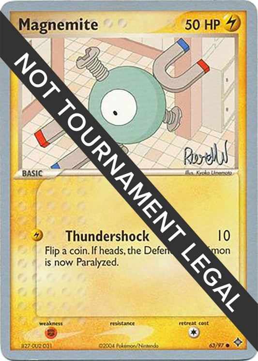 Image for Magnemite - 2004 (Reed Weichler) (63/97) - Pokemon