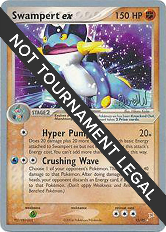 Image for Swampert ex - 2004 (Reed Weichler) (95/95) - Pokemon