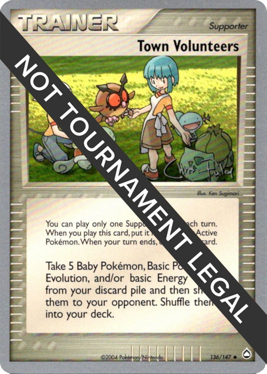 Image for Town Volunteers - 2004 (Chris Fulop) (136/147) - Pokemon