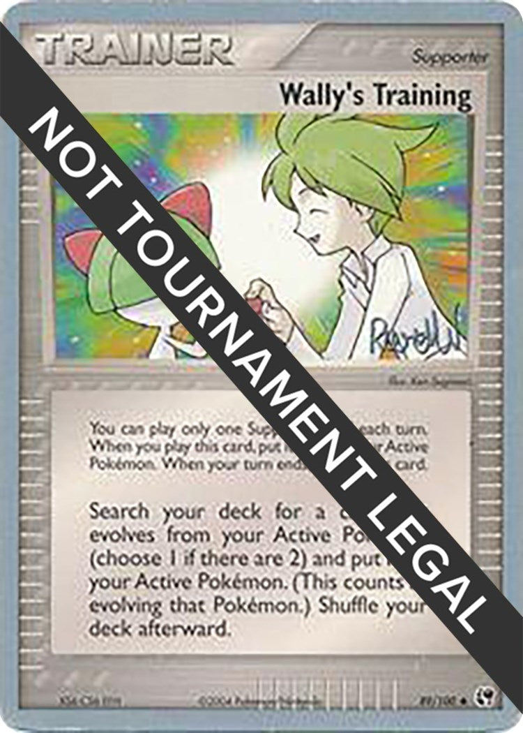 Image for Wally's Training - 2004 (Reed Weichler) (89/100) - Pokemon