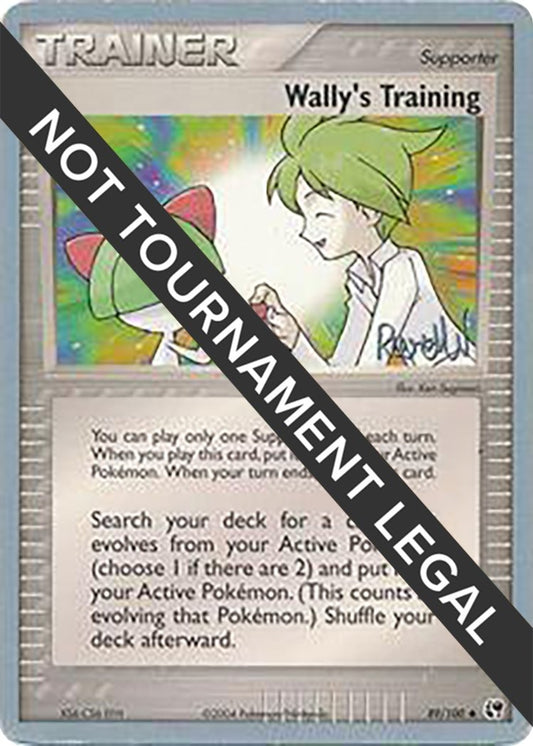 Image for Wally's Training - 2004 (Reed Weichler) (89/100) - Pokemon