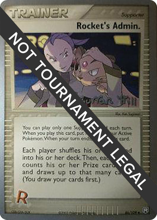 Image for Rocket's Admin. - 2005 (Curran Hill) (86/109) - Pokemon
