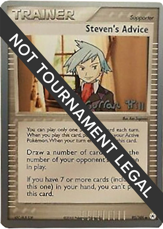 Image for Steven's Advice - 2005 (Curran Hill) (92/101) - Pokemon