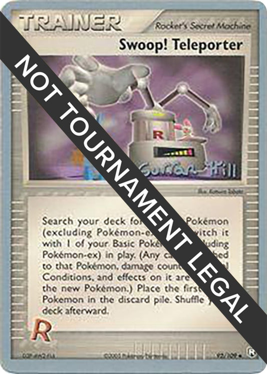 Image for Swoop! Teleporter - 2005 (Curran Hill) (92/109) - Pokemon