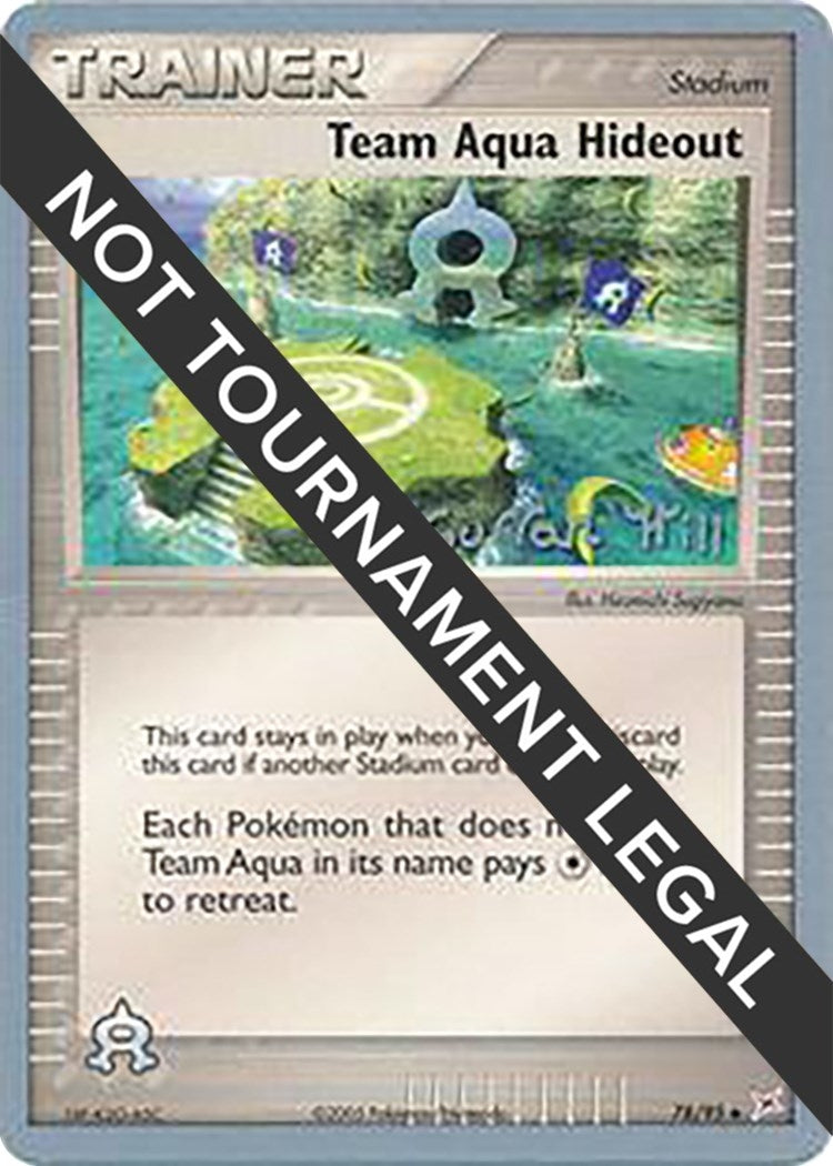 Image for Team Aqua Hideout - 2005 (Curran Hill) (78/95) - Pokemon