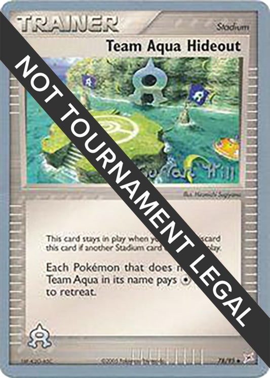 Image for Team Aqua Hideout - 2005 (Curran Hill) (78/95) - Pokemon