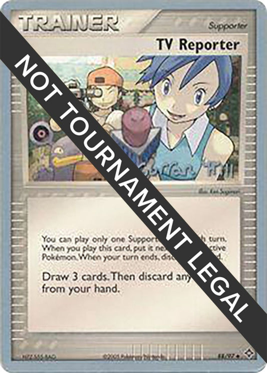 Image for TV Reporter - 2005 (Curran Hill) (88/97) - Pokemon