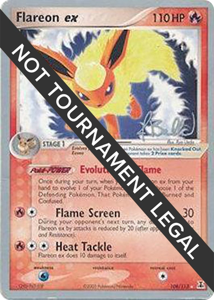 Image for Flareon ex - 2006 (Jimmy Ballard) (108/113) - Pokemon