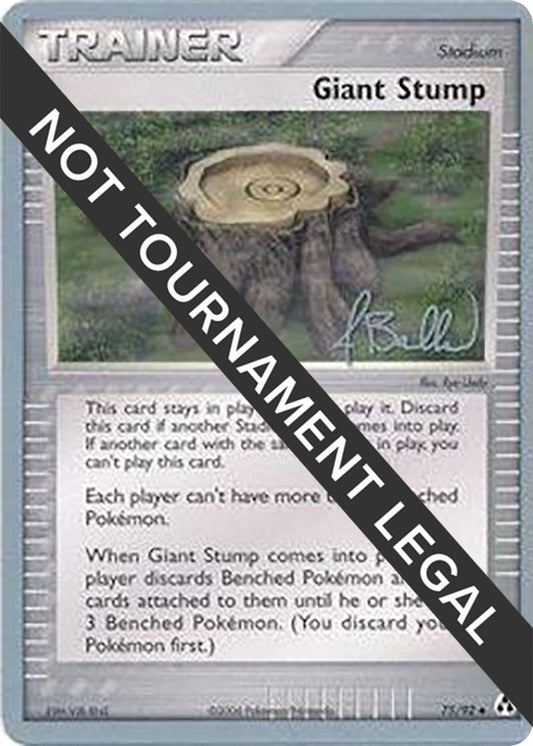 Image for Giant Stump - 2006 (Jimmy Ballard) (75/92) - Pokemon
