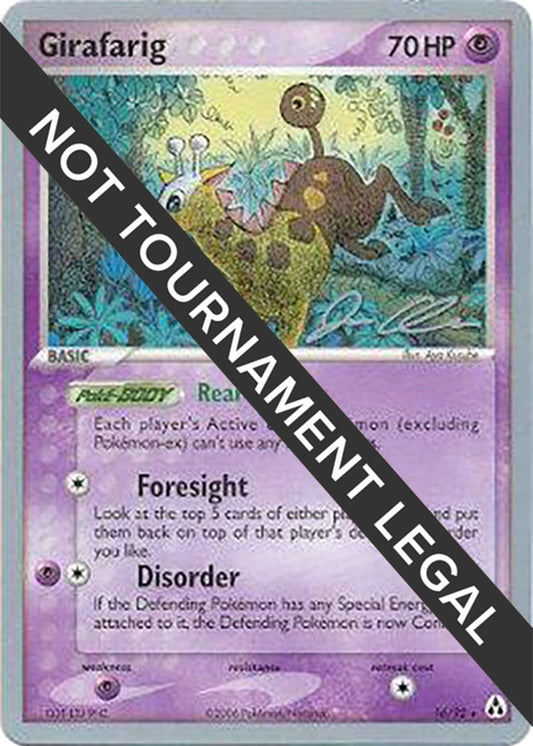 Image for Girafarig - 2006 (Jason Klaczynski) (16/92) - Pokemon