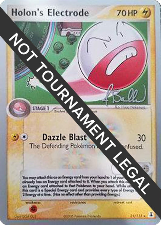 Image for Holon's Electrode - 2006 (Jimmy Ballard) (21/113) - Pokemon