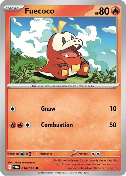 Image for Fuecoco - 036/198 (Mirage Holo) (036/198) - Pokemon