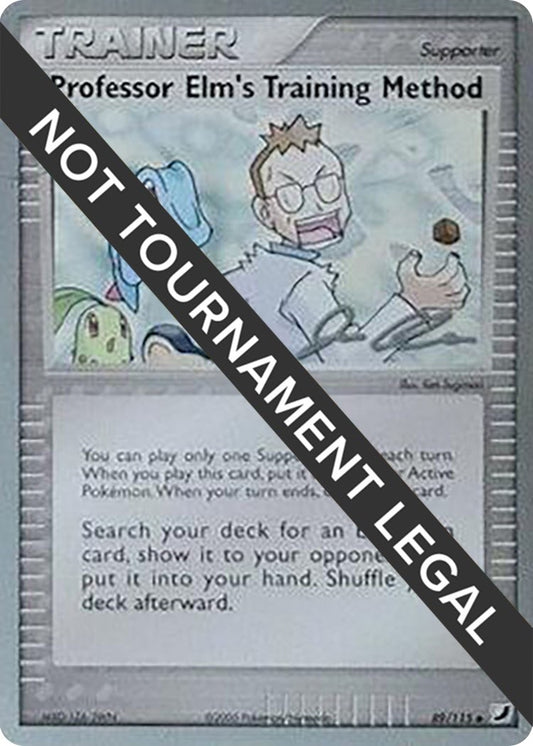 Image for Professor Elm's Training Method - 2006 (Jason Klaczynski) (89/115) - Pokemon