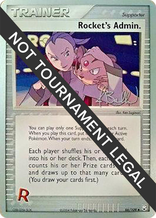 Image for Rocket's Admin. - 2006 (Jimmy Ballard) (86/109) - Pokemon