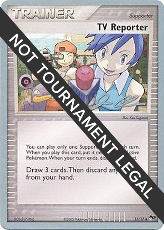 Image for TV Reporter - 2006 (Jason Klaczynski) (11/17) - Pokemon