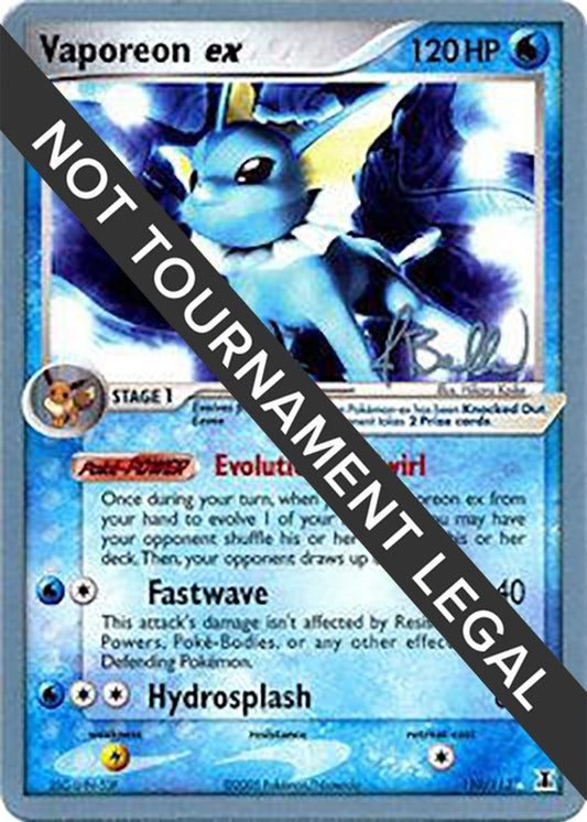 Image for Vaporeon ex - 2006 (Jimmy Ballard) (110/113) - Pokemon