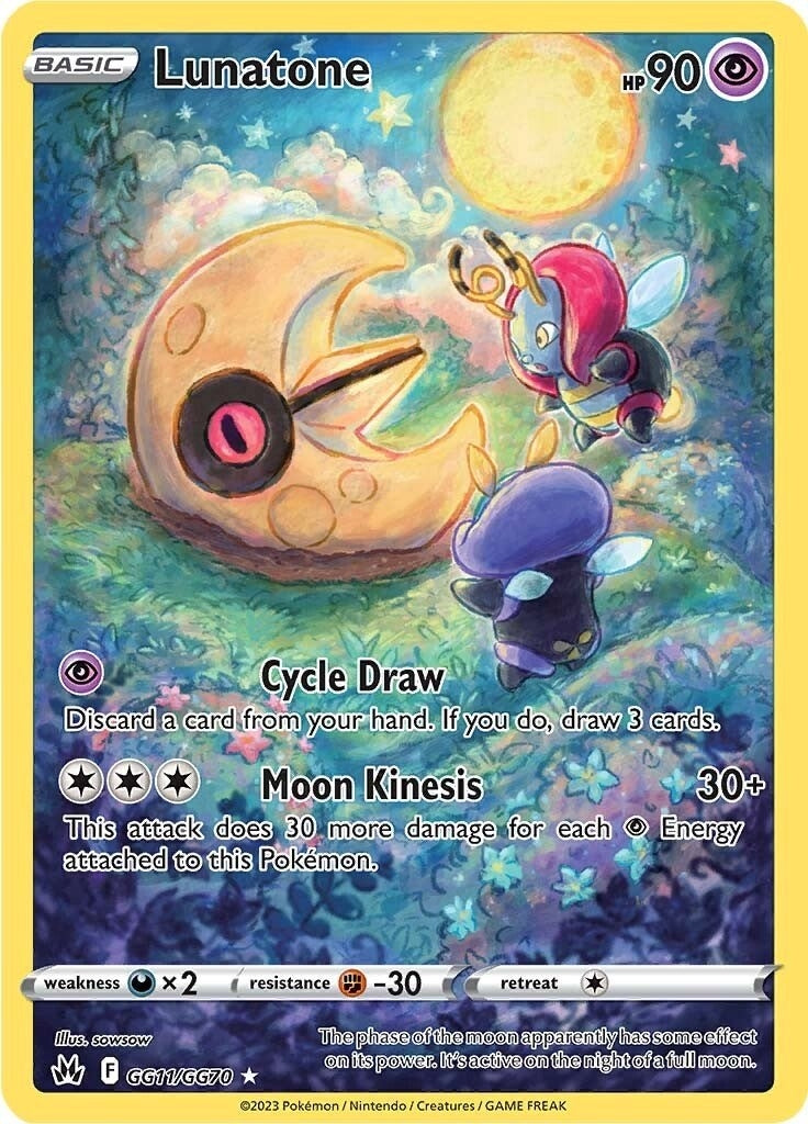 Image for Lunatone (GG11/GG70) - Pokemon