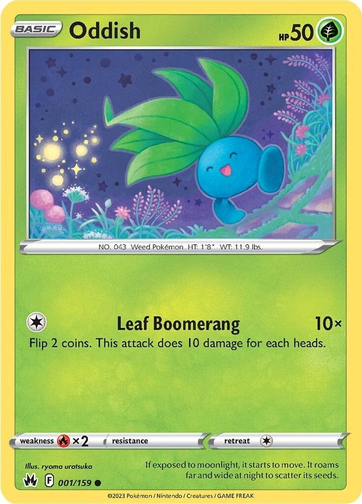 Image for Oddish (001/159) - Pokemon