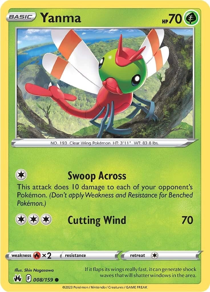 Image for Yanma (008/159) - Pokemon