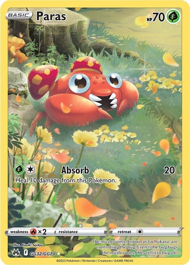 Image for Paras (GG32/GG70) - Pokemon