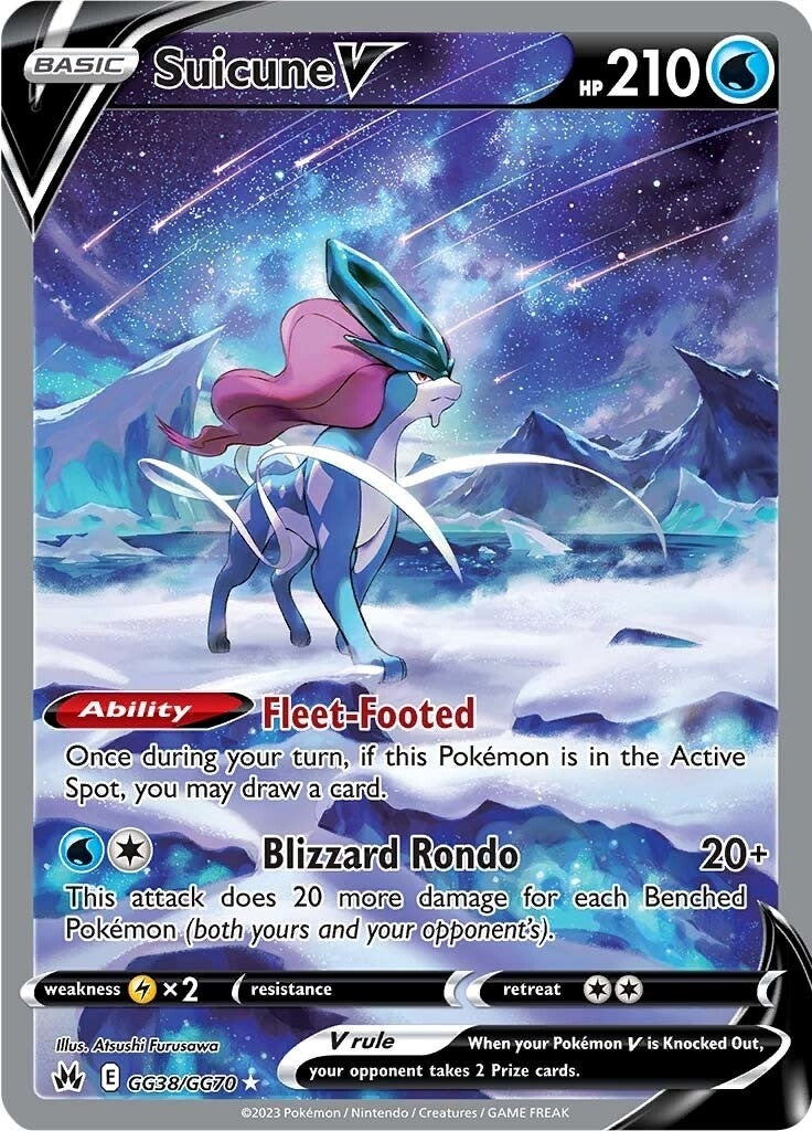 Image for Suicune V (GG38/GG70) - Pokemon