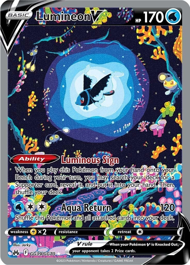 Image for Lumineon V (GG39/GG70) - Pokemon