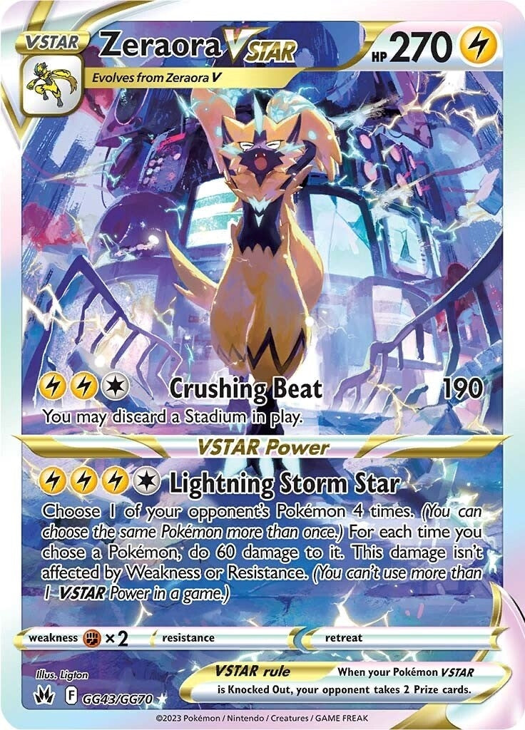 Image for Zeraora VSTAR (GG43/GG70) - Pokemon