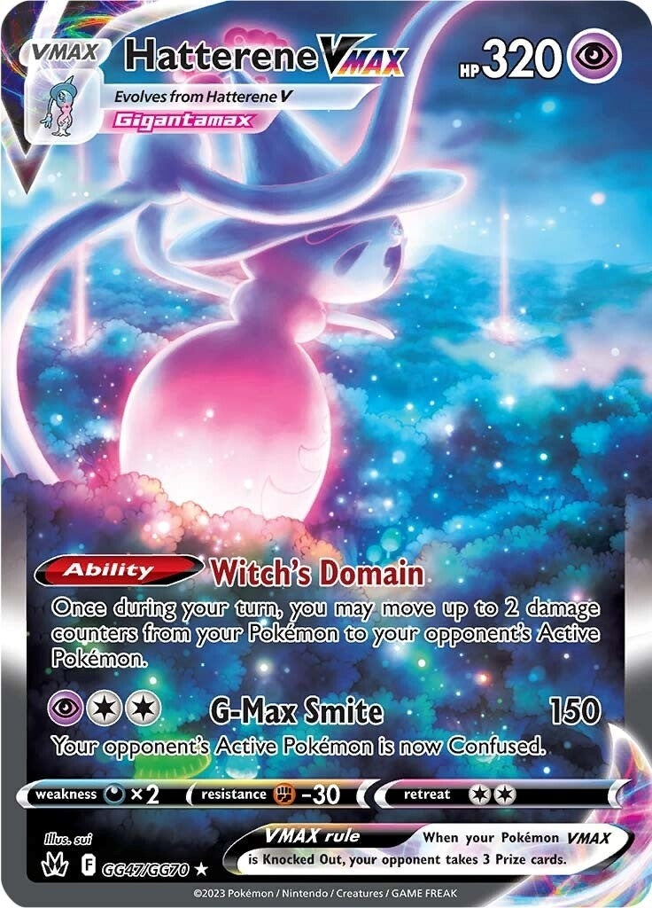 Image for Hatterene VMAX (GG47/GG70) - Pokemon