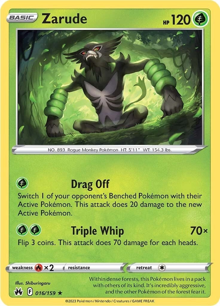 Image for Zarude (016/159) - Pokemon