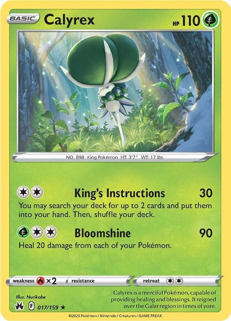 Image for Calyrex (017/159) - Pokemon