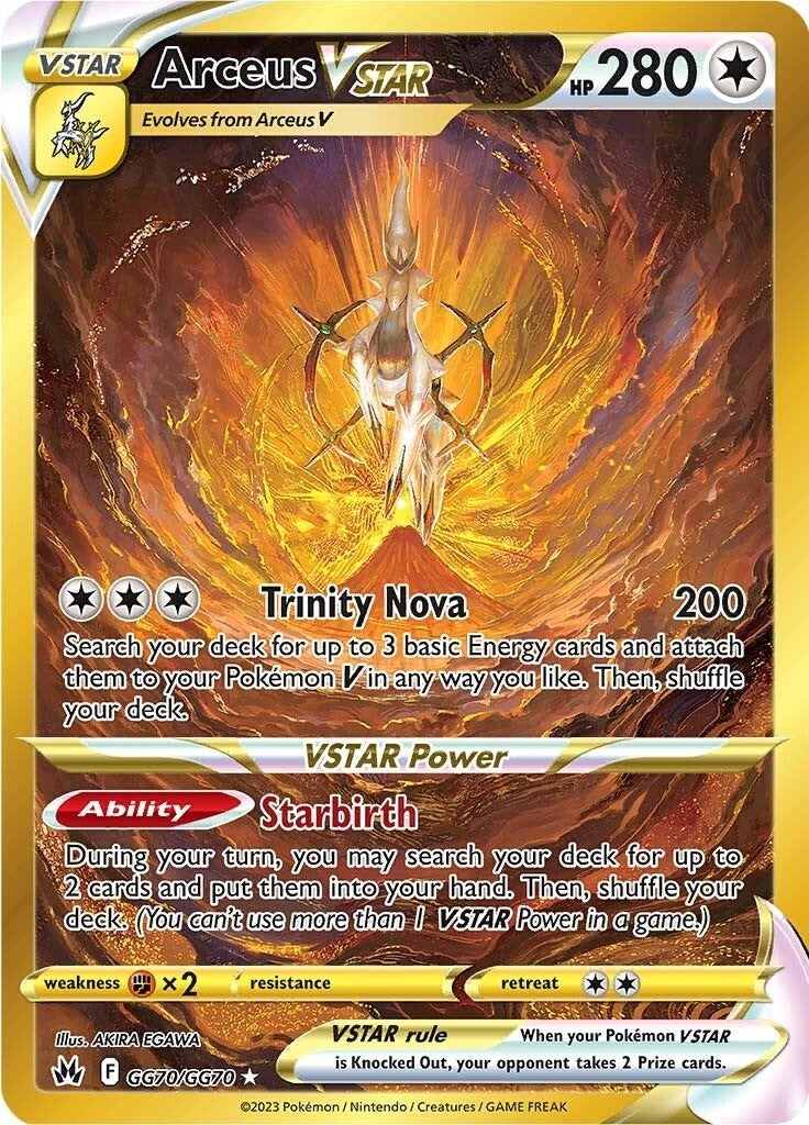 Arceus VSTAR (Secret) (GG70/GG70)