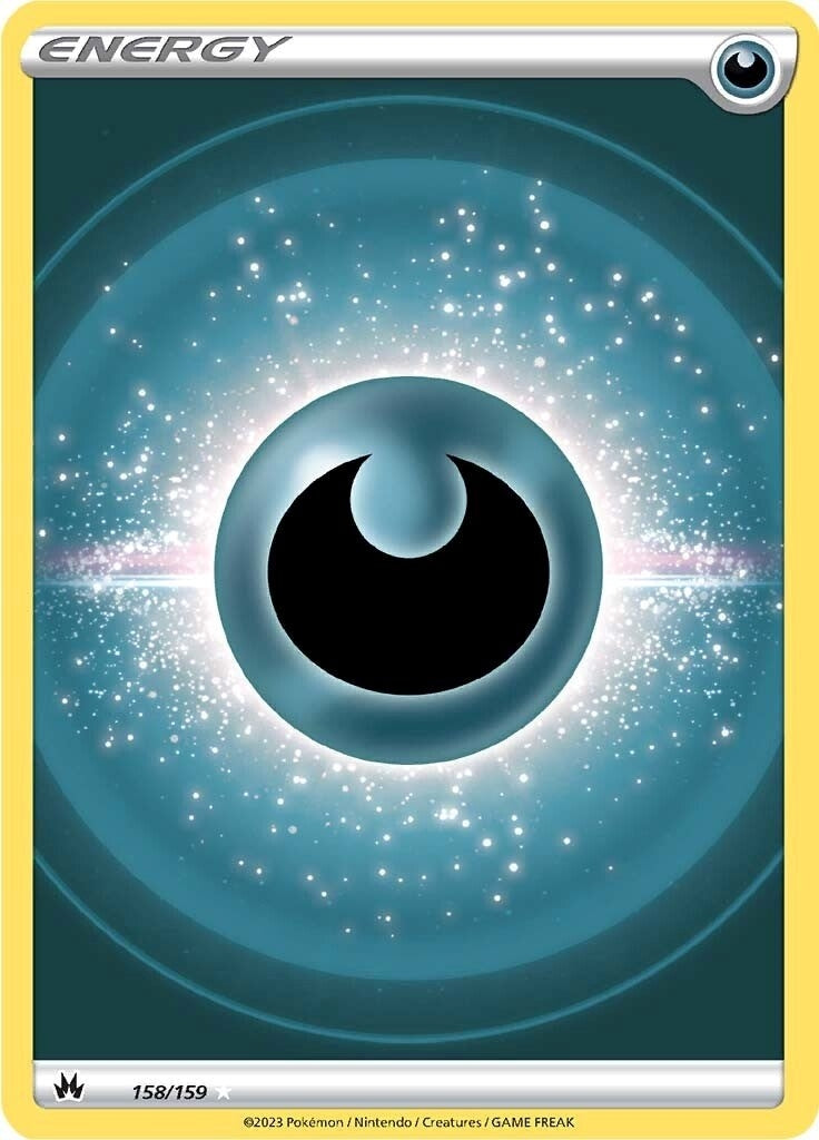 Image for Darkness Energy (Texture Full Art) (158/159) - Pokemon